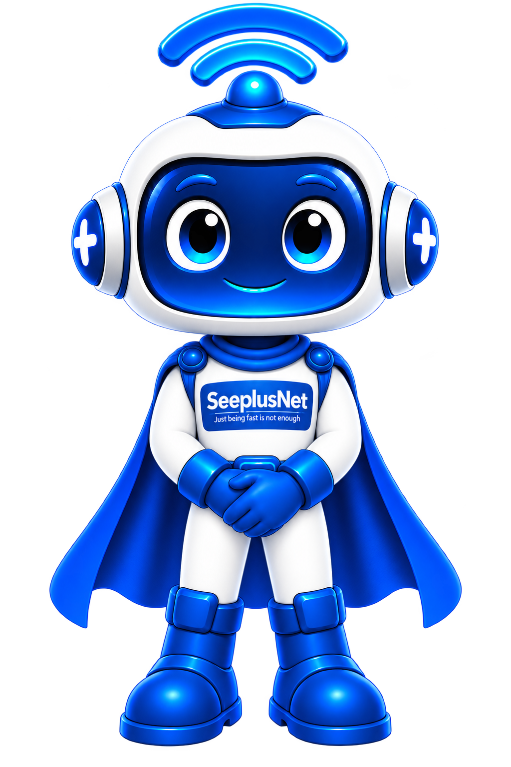 Seebot sebagai duta perusahaan SeeplusNet